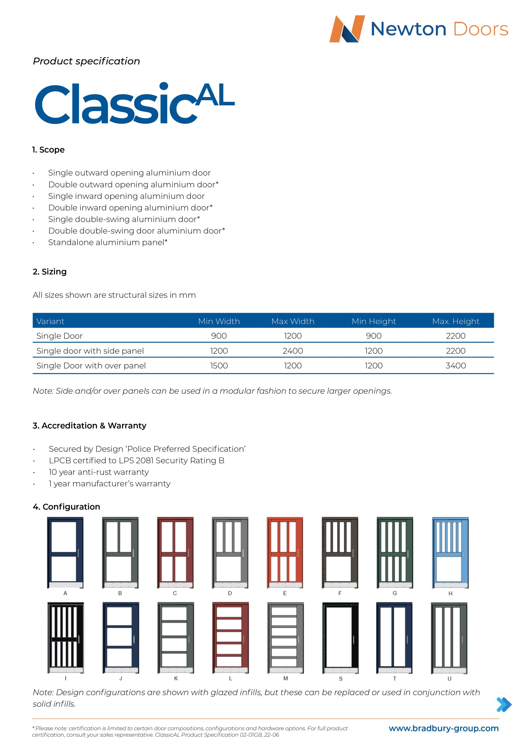 ClassicAL Product Specification