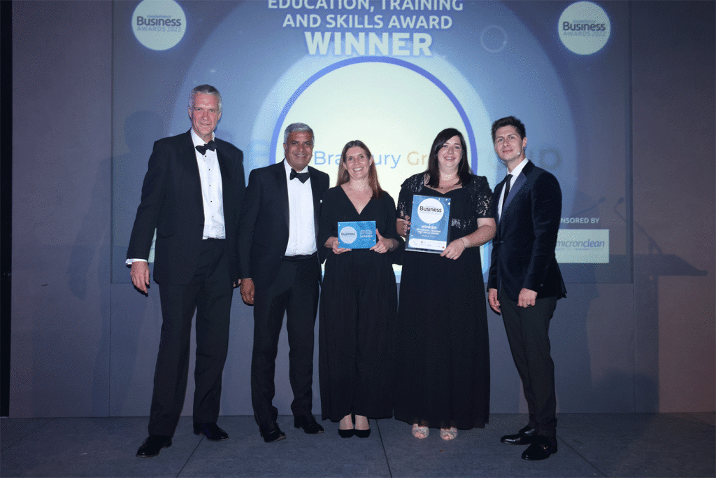 Education Training and Skills Award winners Lincolnshire Live Business Awards