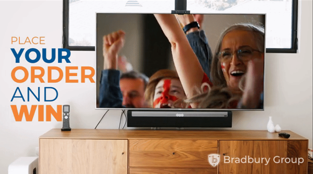 Win a TV with Bradbury Group and the Qatar World Cup.