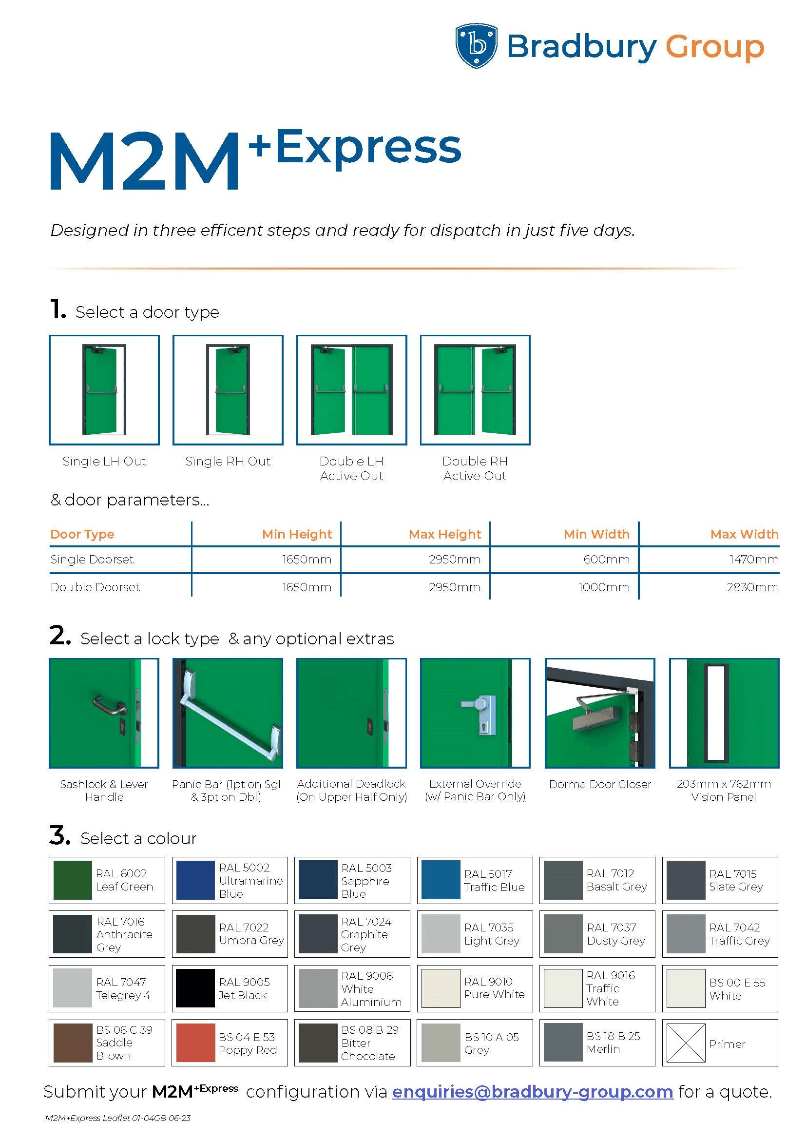 M2M+Express spec sheet.